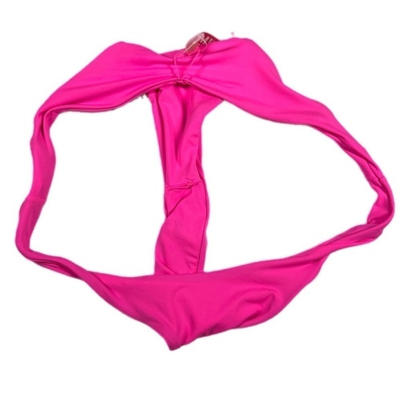 YMI | Bubblegum Pink Thong Swim Bikini Bottoms Brand New - Picture 9 of 11